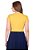 Blusa Ellen Malha Amarela Hapuk - Imagem 2