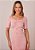 Vestido Amanda Bengaline Rosa Tatá Martello - Imagem 2
