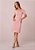 Vestido Amanda Bengaline Rosa Tatá Martello - Imagem 3
