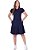 Vestido Luisa Gola Polo Azul Hapuk - Imagem 1