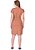 Vestido Claudete Malha Marrom Hapuk - Imagem 2