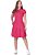 Vestido Luisa Gola Polo Rosa Hapuk - Imagem 1