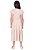 Vestido Lisa Malha Listrado Mostarda Hapuk - Imagem 2