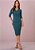 Vestido Justo Clara Verde Tatá Martello - Imagem 1