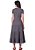 Vestido Sara Evasê Malha Cinza Hapuk - Imagem 2