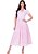 Vestido Sophia Midi com Laise Rosa Hapuk - Imagem 1