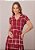 Vestido Thais Midi Estampado Vermelho Tatá Martello - Imagem 2
