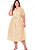 Vestido Lia Midi Evasê Amarelo Hapuk - Imagem 5