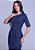 Vestido Fátima Justo Azul Hapuk - Imagem 2