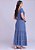 Vestido Gabriela Malha Longo Azul Hapuk - Imagem 4