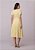 Vestido Samira com Babado Amarelo Tatá Martello - Imagem 3