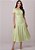 Vestido Ariana Midi Evasê Verde Tatá Martello - Imagem 1