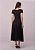 Vestido Taila Midi Evasê Preto Tatá Martello - Imagem 5
