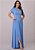 Vestido Gabriela Longo Azul Tatá Martello - Imagem 1