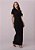 Vestido Verônica Longo Tricô Preto Tatá Martello - Imagem 2
