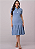 Vestido Maiara com Gola Azul Tatá Martello - Imagem 1