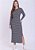 Vestido Lara Listrado Mescla Hapuk - Imagem 1
