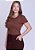 Blusa Cleide Malha Marrom Hapuk - Imagem 1