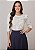 Blusa Fiorella Off-White Tatá Martello - Imagem 1