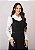 Vestido Lauany Midi Evasê Preto Tatá Martello - Imagem 2