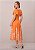 Vestido Renata Midi Evasê Laranja Tatá Martello - Imagem 5