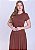 Vestido Amora Longo Marrom Hapuk - Imagem 2
