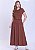 Vestido Amora Longo Marrom Hapuk - Imagem 1
