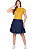 Saia Aracely Jeans Escuro Hapuk - Imagem 1