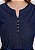 Vestido Flora Evasê Jeans Escuro Hapuk - Imagem 3