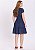 Vestido Flora Evasê Jeans Escuro Hapuk - Imagem 4