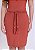 Vestido Kiara Justo Malha Terracota Hapuk - Imagem 2