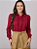 Camisa Marta Manga Longa Marsala Tatá Martello - Imagem 1