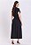 Vestido Iracy com Franzidos Preto Hapuk - Imagem 3