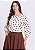 Blusa Carla Estampada Marrom Hapuk - Imagem 1