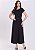 Vestido Milena com Cinto Preto Hapuk - Imagem 1