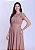 Vestido Andreia com Pregas Marrom Hapuk - Imagem 2