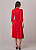 Vestido Naila Midi Vermelho Tatá Martello - Imagem 3