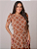 Vestido Analia Evasê Marrom Tatá Martello - Imagem 2