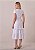 Vestido Helenice Midi com Babados Branco Tatá Martello - Imagem 3