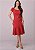 Vestido Louise com Cinto Vermelho Tatá Martello - Imagem 1