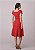 Vestido Louise com Cinto Vermelho Tatá Martello - Imagem 3