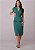 Vestido Denise Justo Verde Tatá Martello - Imagem 1