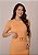 Vestido Adriana Justo Midi Laranja Tatá Martello - Imagem 3
