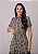 Vestido Eloa Evasê Estampado Verde Tatá Martello - Imagem 2