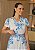 Vestido Tainara Longo Estampado Azul Tatá Martello - Imagem 6