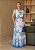 Vestido Tainara Longo Estampado Azul Tatá Martello - Imagem 3