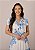 Vestido Tainara Longo Estampado Azul Tatá Martello - Imagem 5