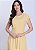 Vestido com Manga Elizangela em Malha Amarelo Hapuk - Imagem 2