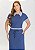 Conjunto Blusa e Saia Longa Lua Moletinho Azul Hapuk - Imagem 2