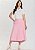 Saia Mulet Violeta Jeans Color Rosa Hapuk - Imagem 1